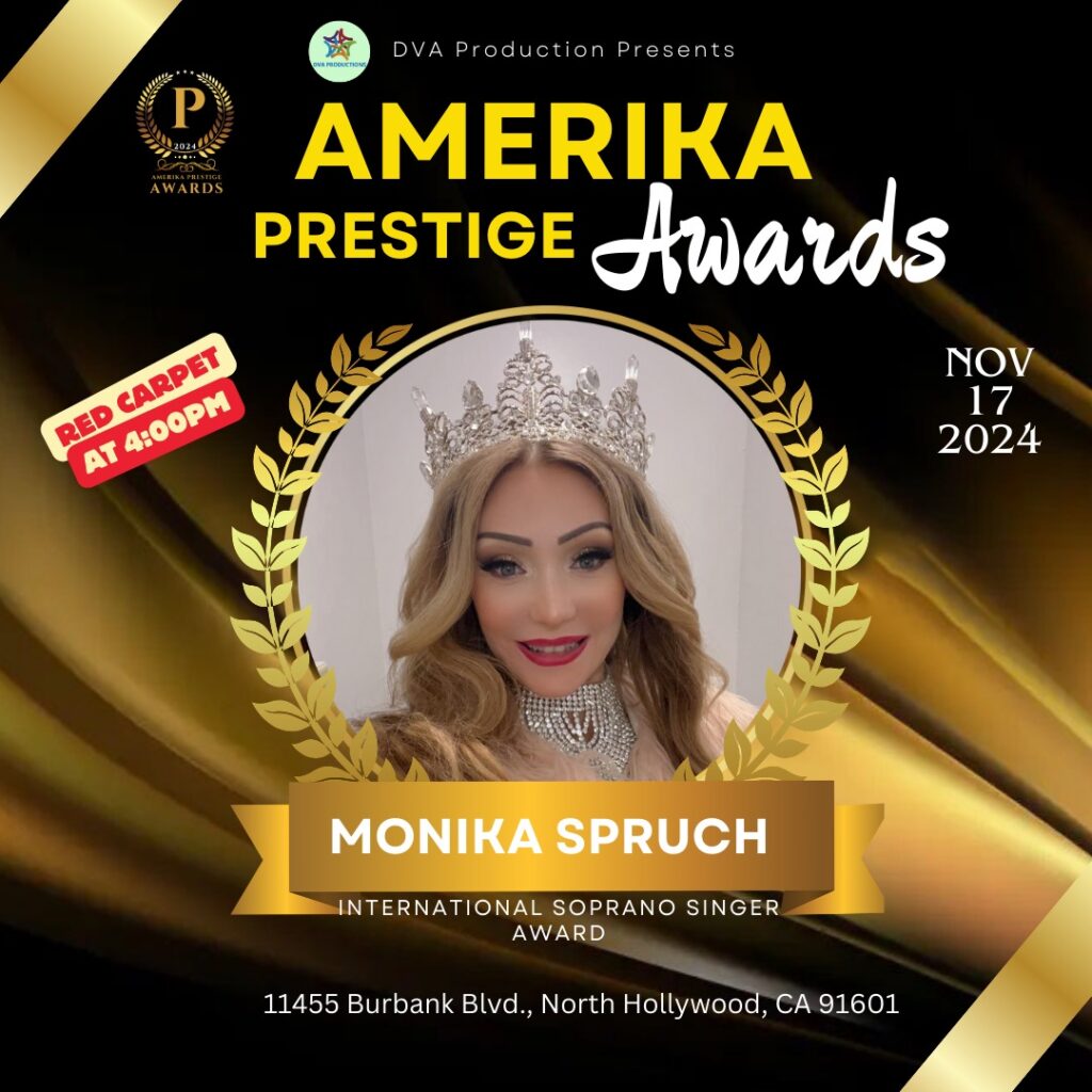 Award-winning opera singer performing live
