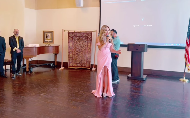 Luxury Soprano creating a refined entertainment atmosphere