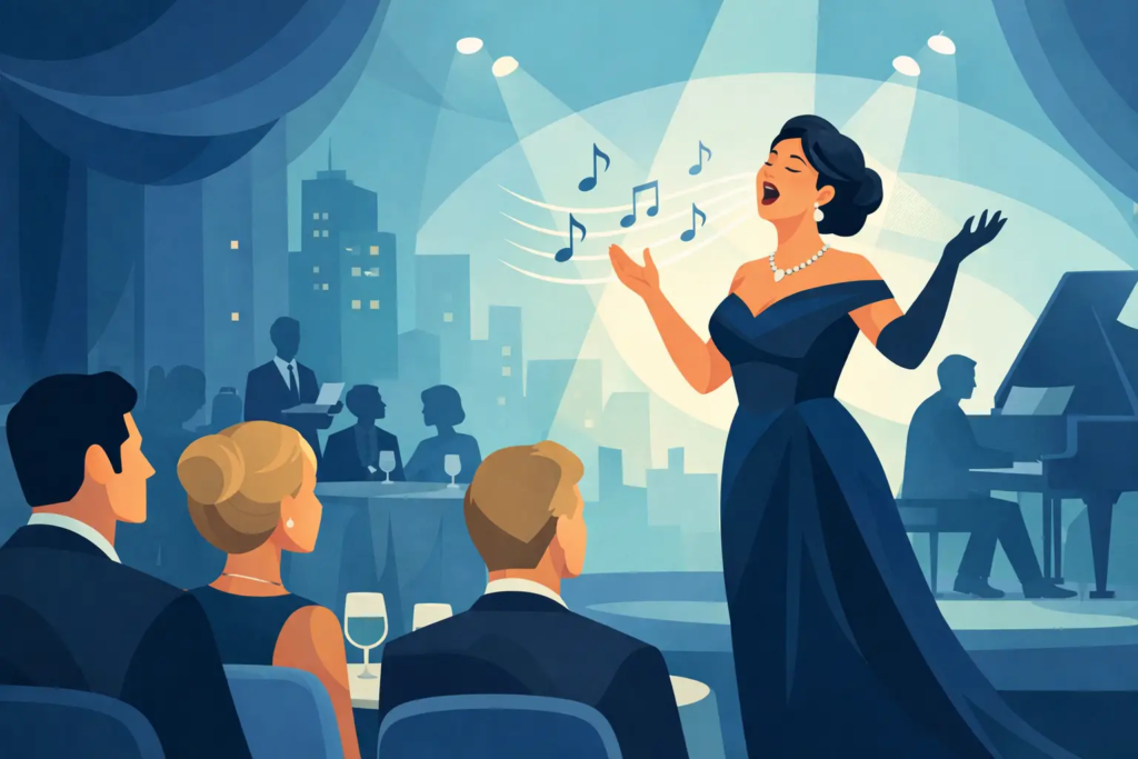 How a Corporate Event Opera Singer Sets the Tone