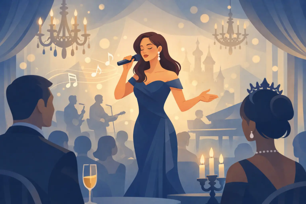 How a Royal Event Entertainment Singer Sets the Tone
