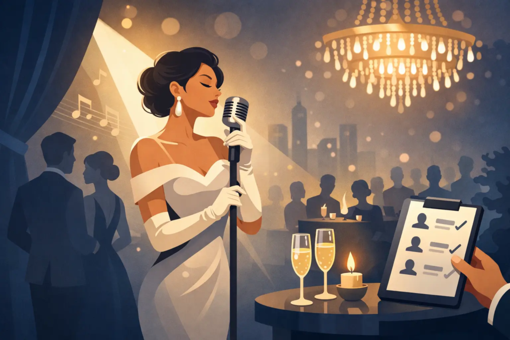 How to Choose a Singer for a Luxury Gala