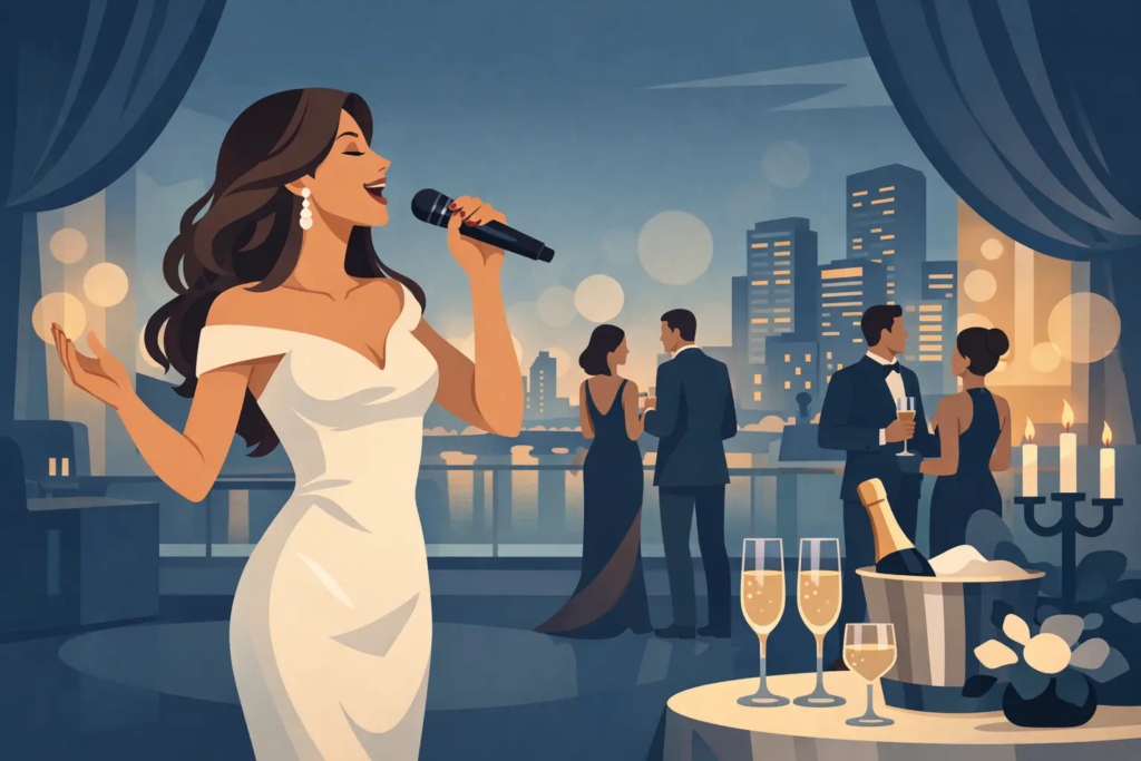 What a Pop Opera Singer Brings to Luxury Events