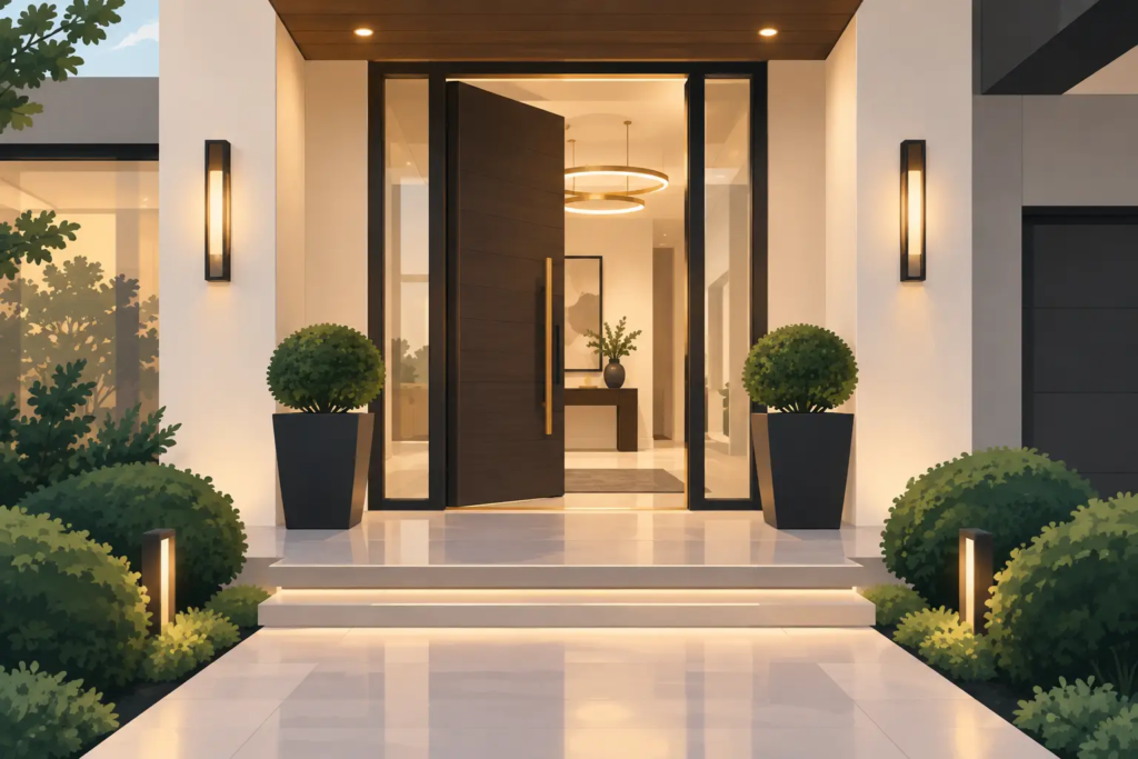 How to Score a Luxury Entrance That Sets the Tone