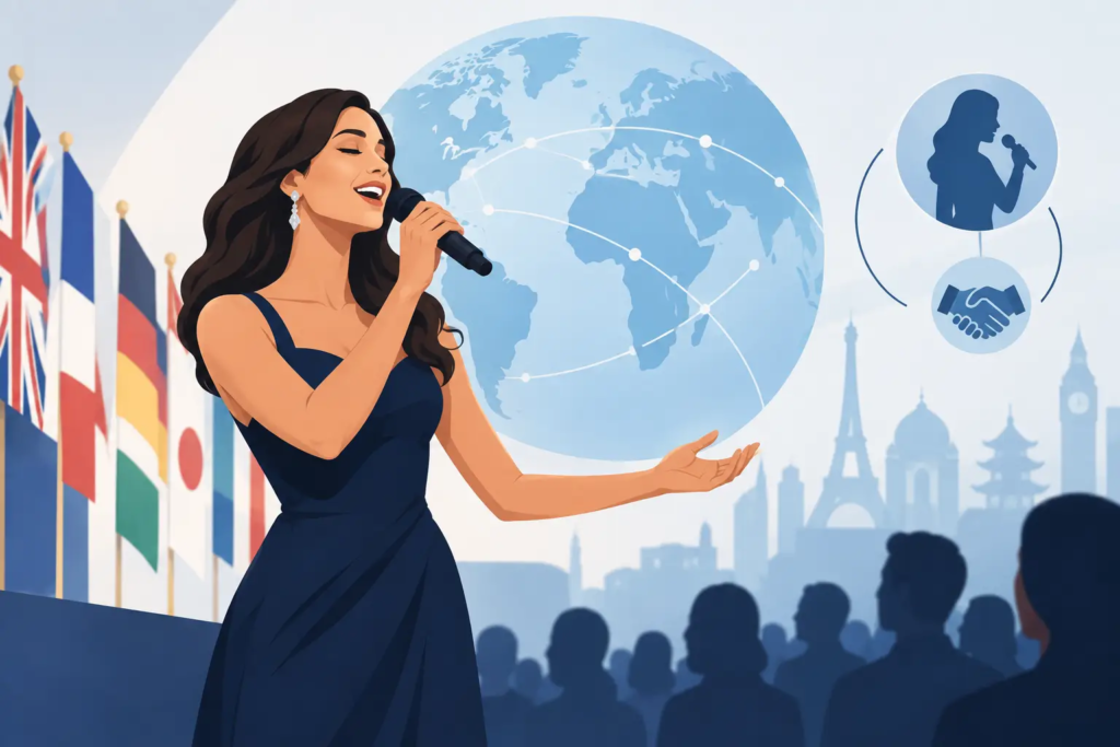 International Event Singer Booking, Refined