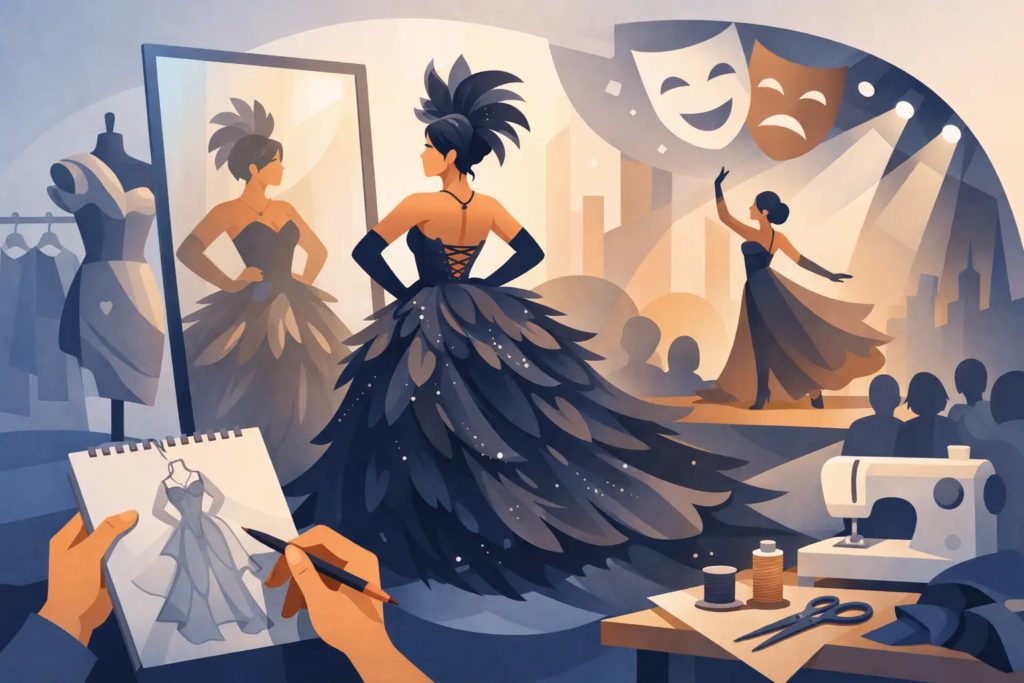 What Does a Couture Performance Artist Do?